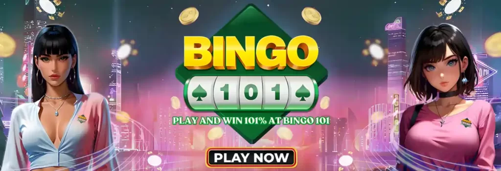 play and win 101% at bingo 101 slot