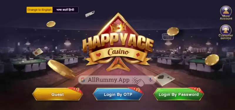 HAPPY ACE CASINO BANNER